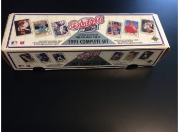 1991 Upper Deck Baseball Complete Set