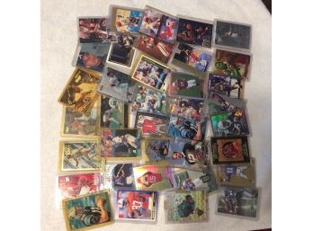 Sports Star Card Assorted Lot In Top Loaders