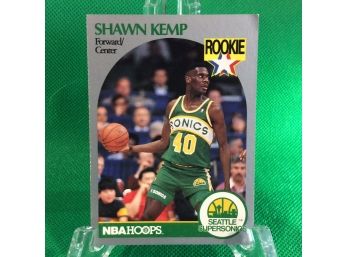 1990-91 NBA Hoops Shawn Kemp Rookie Card