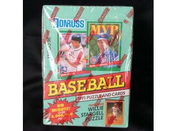 1991 Donruss Baseball Series 2 Factory Sealed Wax Box