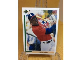 1991 Upper Deck Michael Jordan Rookie Baseball Card #SP1