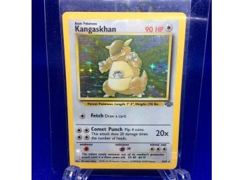 1999 Pokemon Jungle Kangaskhan  Foil Card 5/64 WOTC