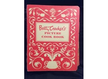 Vintage 1950 Betty Crocker Cookbook