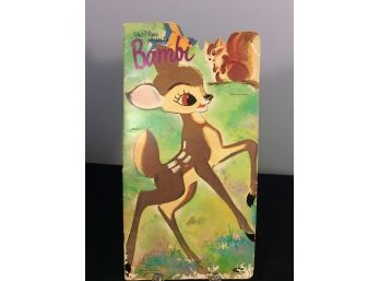 Vintage 1956 Disney's Bambi Soft Cover Tall Book