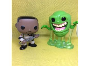 Ghostbusters Funko Pop Lot - Winston And Slimer