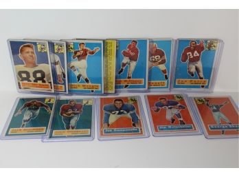 1956 Topps Football Cards - Browns - Chicago Cardinals - 49ers - Colts