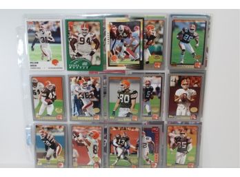 31 Cleveland Browns - 28 Chicago Bears 36 Buffalo Bills Cards Early 2000s