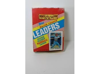 1988 TOPPS MAJOR LEAGUE LEADERS SUPER GLOSSY BASEBALL CARD 36 Packs