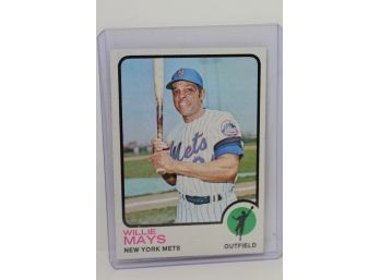 1973 Willie Mays Topps - Collectible Must Have - Ungraded
