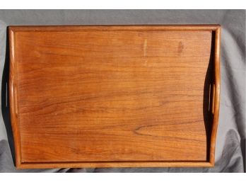 Vintage Teak Tray And Cutting Board By Dolphin