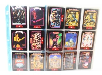 1991 MegaMetal Rock Cards By Impel - 27 Cards