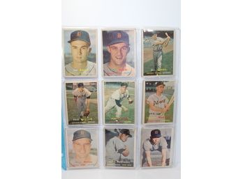 1957/1959 Detroit Tigers Topps Baseball Cards (31)