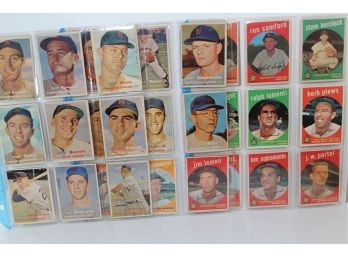 1957/1959 Washington Senators Topps Baseball Cards (28)