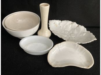 Assorted White Pieces