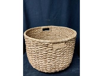 Large Wicker Basket With Handles