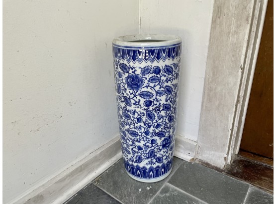 Asian Floor Vase / Umbrella Stand
