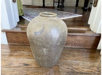 Vintage Pottery Urn Floor Vase
