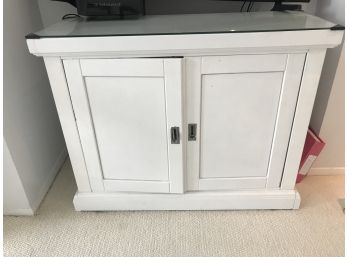 T V Stand Cabinet With Two(2) Storage Shelves