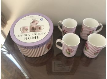 Laura Ashley Set Of Four (4) Tea/Coffee  Cups