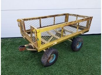 Steel Garden Utility Cart, Needs Help