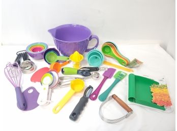 Colorful Kitchen Cooking & Dining Tools & Utensils