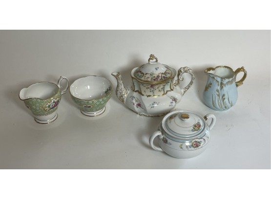 Outstanding Limoges Teapot And Other Porcelains