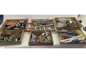 Great Tool Lot With Ratchet Sets And More
