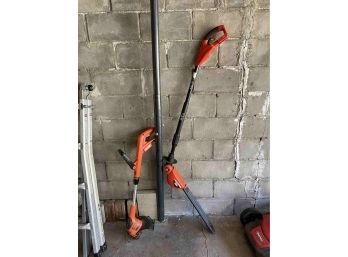 Electric Lawn Tools With Batteries  And Charger