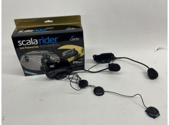 Motorcycle Scala Rider G4 Headsets With Original Boxes