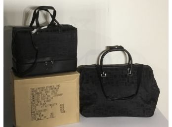 The Limited Pr. Black Travel Bags In Box W Tags