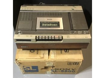 Vintage Sony SL-5600 Betascan W Box
