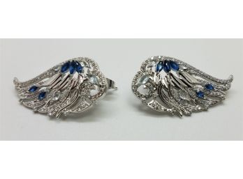 Beautiful Pair Of Angel Wing Earrings
