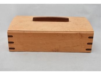 Birdseye Maple And Babinga Wooden Box