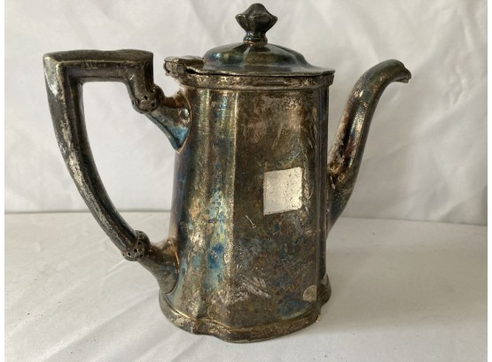 Reed And Barton Silver Soldered Coffee Pot