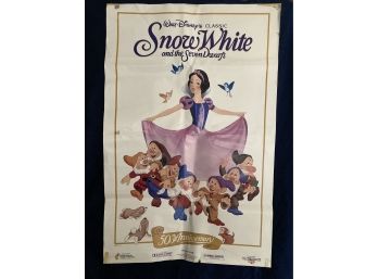 Walt Disney Snow White 50th Anniversary Poster