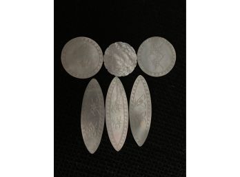 Etched Mother Of Pearl? Pieces