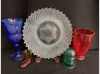 Assorted Colored Glass Pieces