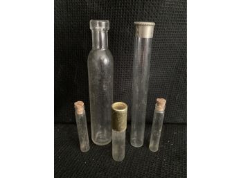 Tall Skinny Small Glass Bottles