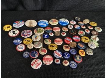 Lot Of Many Vintage/antique? Buttons