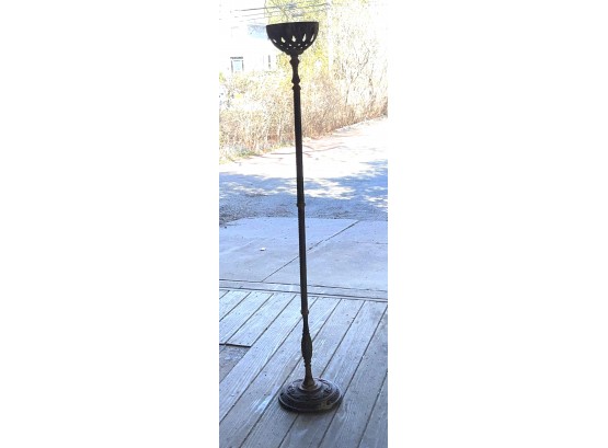 Wrought Iron Base Plant Stand