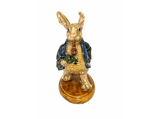 Large Glazed Contemporary Ceramic Rabbit