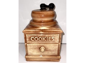McCoy 1960s Coffee Grinder Cookie Jar  10'