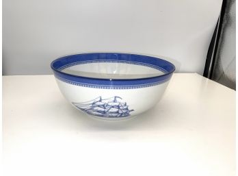 Shreveport Crump & Low Porcelain Ship Bowl