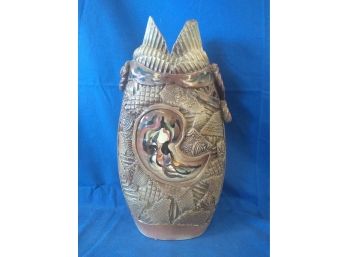 One Of A Kind Artist Gail Markiewicz Art Pottery Vase Signed