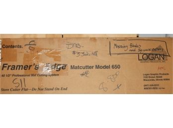 Framer's Edge Matcutter Model 650 By Logan Graphics