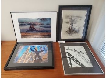 Grouping Of Framed Photos - Nature & Architectural