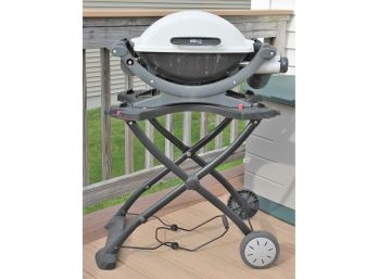 Weber Portable Outdoor Camping Grill With Stand