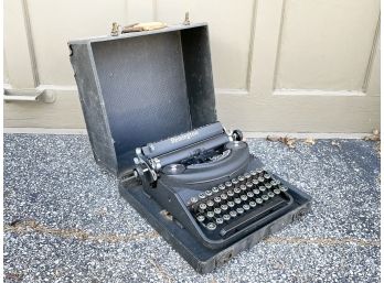 A Vintage Remington Typewriter