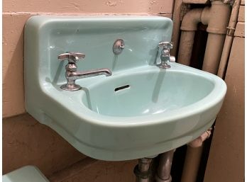 A Vintage (Small) Wall Mount Sink.  AS IS.