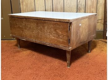 A Vintage Mid Century Modern Formica Top Nightstand